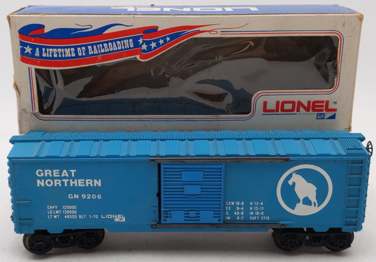 Lionel 6-9206 O Gauge Great Northern Boxcar #9206 EX/Box