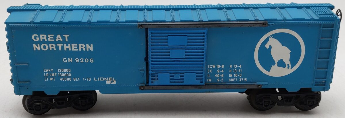 Lionel 6-9206 O Gauge Great Northern Boxcar #9206 EX/Box