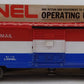 Lionel 6-9301 O Gauge US Mail Operating Boxcar #9301 - Without Mailbag VG/Box