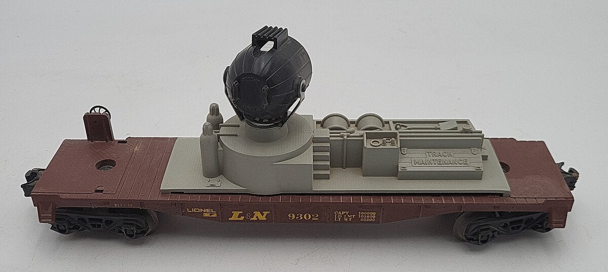 Lionel 6-9302 O Gauge Louisville & Nashville Operating Searchlight Car EX/Box