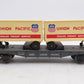Lionel 6-9383 O Gauge Union Pacific FAR Piggyback Flatcar w/ Trailers EX/Box