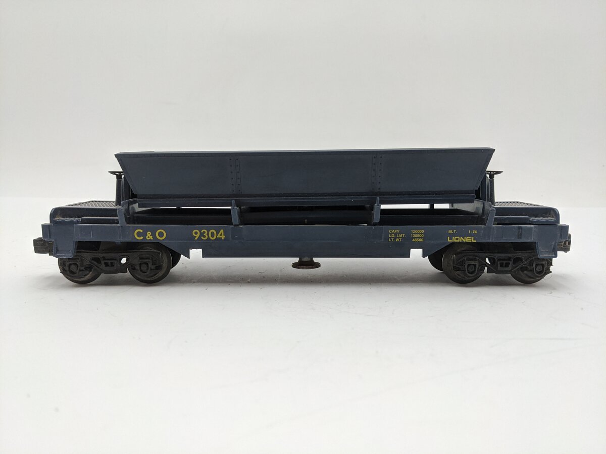 Lionel 6-9304 O Gauge Chesapeake & Ohio Operating Ore Dump Car VG/Box