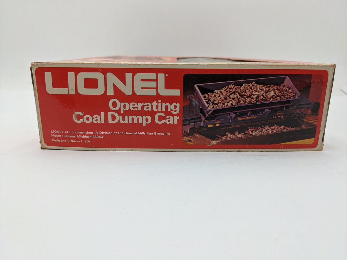 Lionel 6-9304 O Gauge Chesapeake & Ohio Operating Ore Dump Car VG/Box