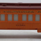 Lionel 6-9504 O Gauge Milwaukee Road "City Of Tacoma" Coach Car #9504/Box