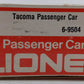 Lionel 6-9504 O Gauge Milwaukee Road "City Of Tacoma" Coach Car #9504/Box