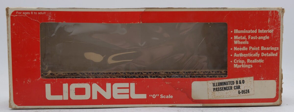 Lionel 6-9524 O Gauge Baltimore & Ohio "Margaret Corbin" Passenger Car EX/Box