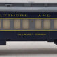 Lionel 6-9524 O Gauge Baltimore & Ohio "Margaret Corbin" Passenger Car EX/Box