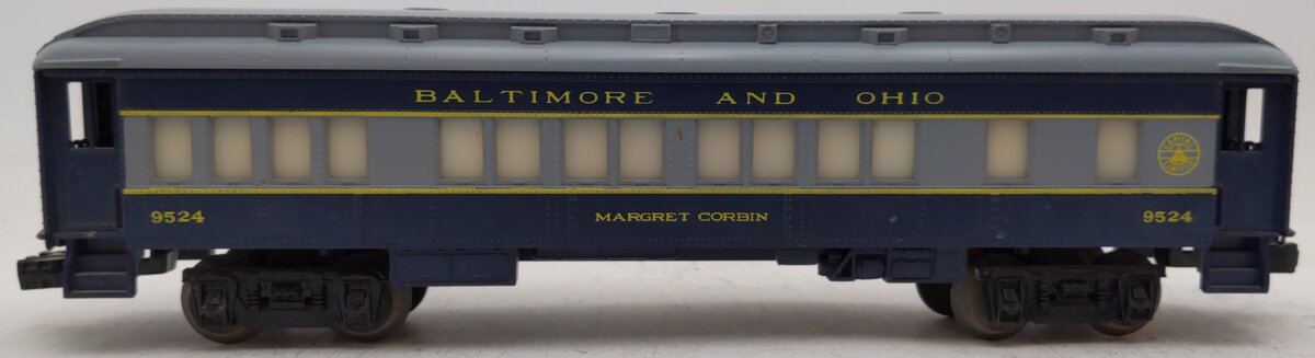 Lionel 6-9524 O Gauge Baltimore & Ohio "Margaret Corbin" Passenger Car EX/Box