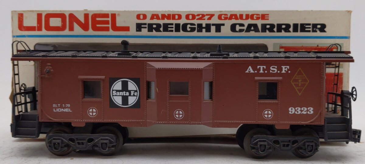 Lionel 6-9323 O Gauge Famous American Railroad Series ATSF Caboose VG/Box
