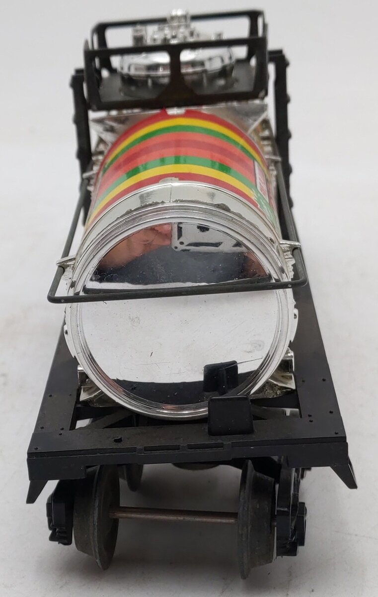 Lionel 6-9278 O Gauge Lifesavers Chrome Plated Single Dome Tank Car EX/Box
