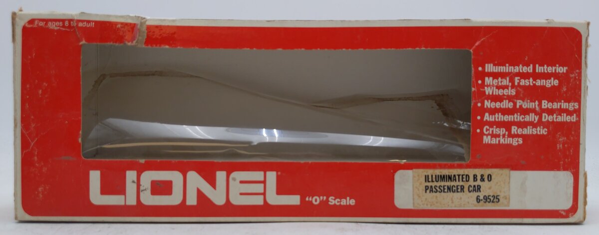 Lionel 6-9525 O Gauge Baltimore & Ohio "Emerald Brook" Passenger Car EX/Box