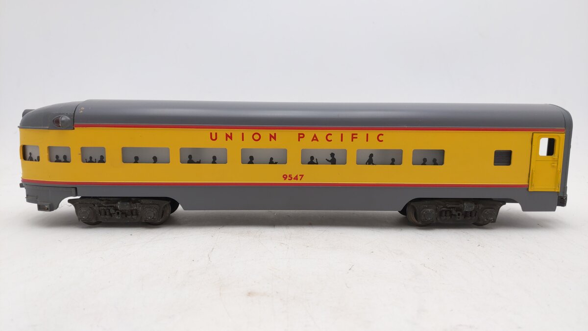 Lionel 6-9547 O Gauge Union Pacific Smooth Side Observation Car #9547 EX