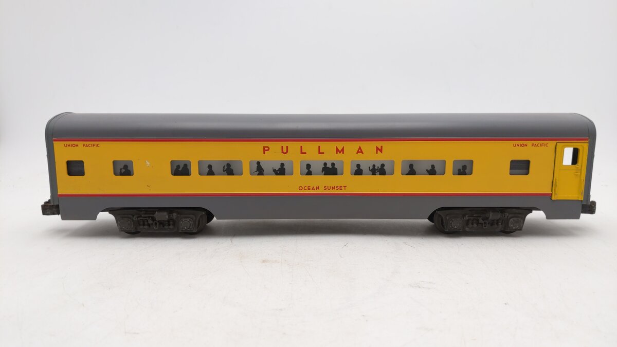 Lionel 6-9549 O Gauge Union Pacific "Ocean Sunset" Aluminum Pullman Car EX