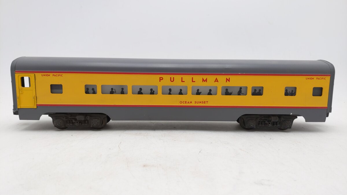 Lionel 6-9549 O Gauge Union Pacific "Ocean Sunset" Aluminum Pullman Car EX