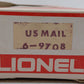 Lionel 6-9708 O Gauge United States Mail Boxcar VG/Box