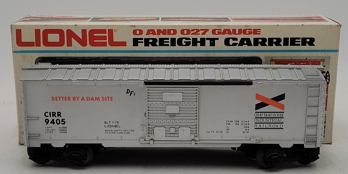 Lionel 6-9405 O Gauge Chattahoochee Industrial Boxcar #9405 EX/Box