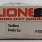 Lionel 6-9531 O Gauge Southern Crescent Limited "Andrew Pickens" Combo Car #9531 EX/Box