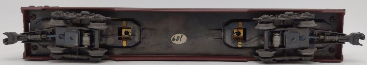 Lionel 6-9565 O Gauge Norfolk & Western Aluminum Passenger Car #580 VG