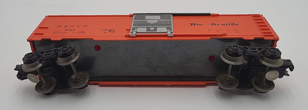 Lionel 6-9705 O Gauge Denver & Rio Grande Western Box Car EX/Box