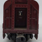 Lionel 6-9567 O Gauge Norfolk & Western Aluminum Vista Dome Car #582 VG