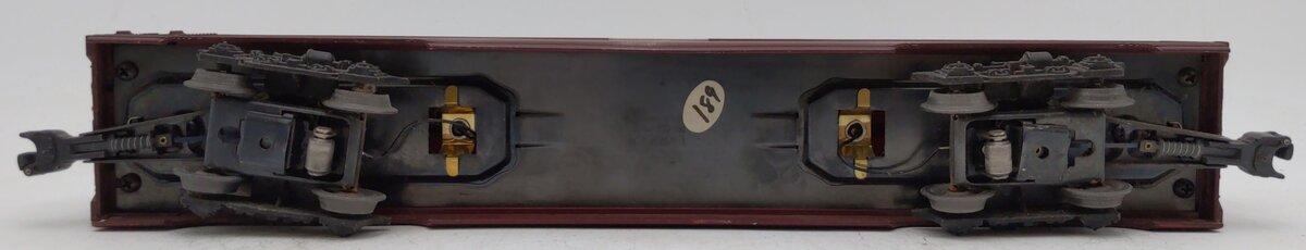 Lionel 6-9567 O Gauge Norfolk & Western Aluminum Vista Dome Car #582 VG