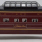 Lionel 6-9567 O Gauge Norfolk & Western Aluminum Vista Dome Car #582 VG