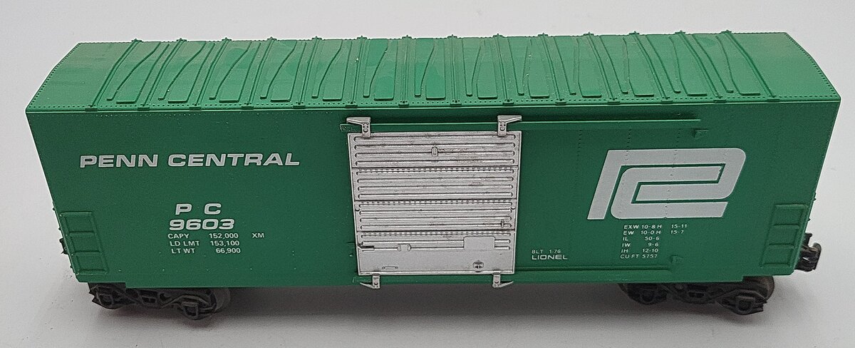 Lionel 6-9603 O Gauge Penn Central Hi-Cube Boxcar #9603 EX/Box