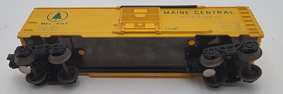 Lionel 6-9753 O Gauge Maine Central Boxcar EX/Box