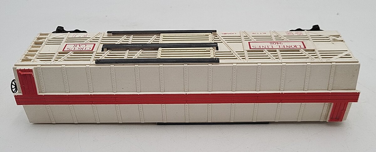 Lionel 6-9408 O Gauge Circus Stock/Animal Car #9408 EX
