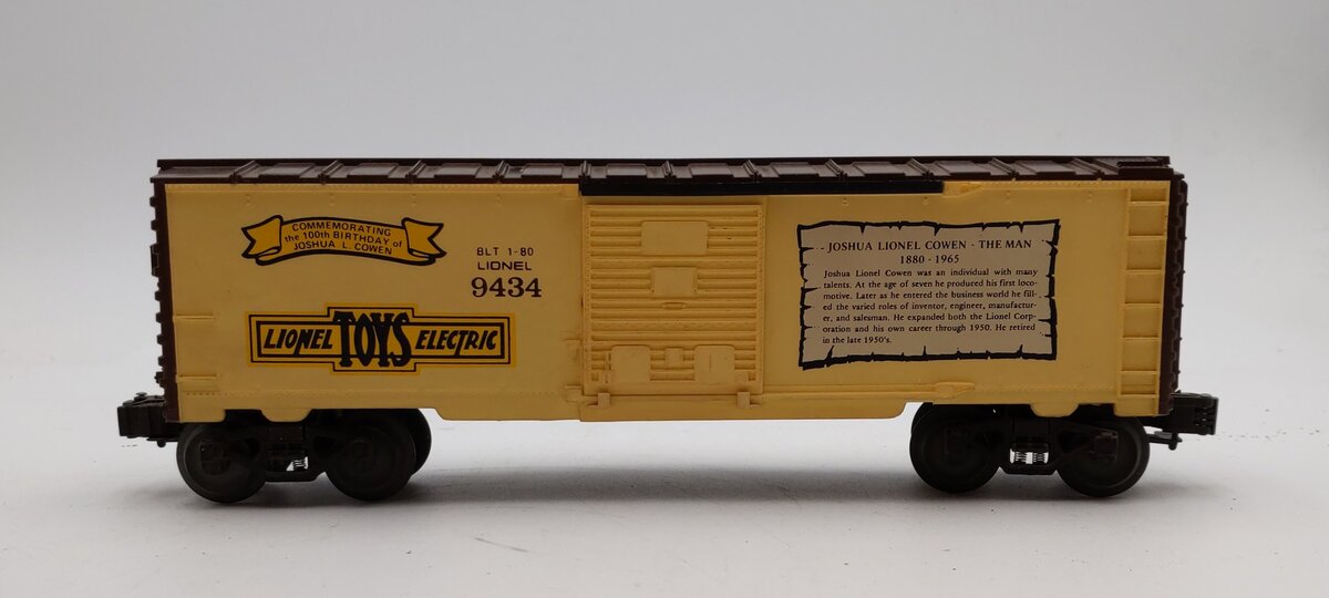 Lionel 6-9434 O Gauge Joshua Lionel Cowen 