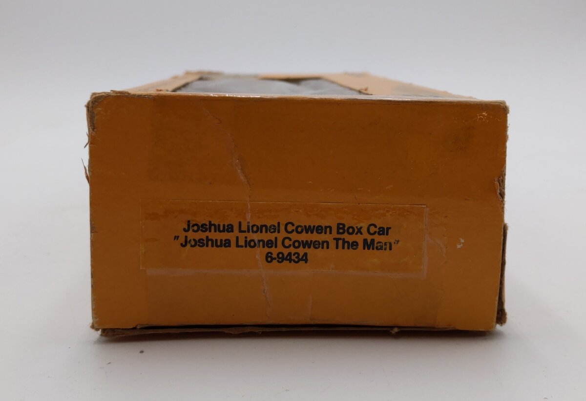 Lionel 6-9434 O Gauge Joshua Lionel Cowen "The Man" Boxcar LN/Box