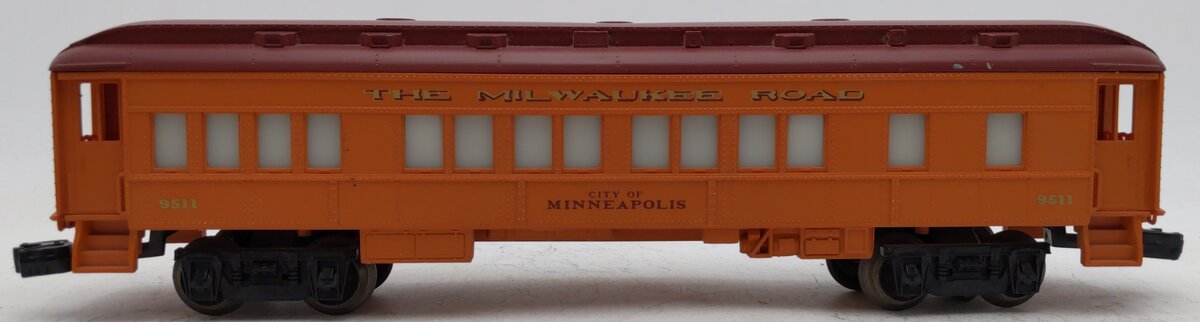 Lionel 6-9511 O Gauge Milwaukee Road "City Of Minneapolis" Passenger Car EX/Box