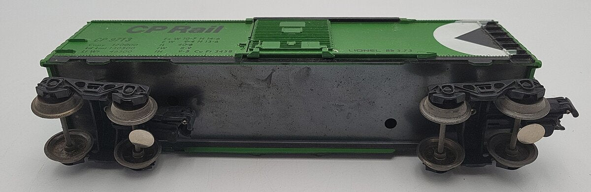 Lionel 6-9713 O Gauge Canadian Pacific Green Boxcar EX/Box