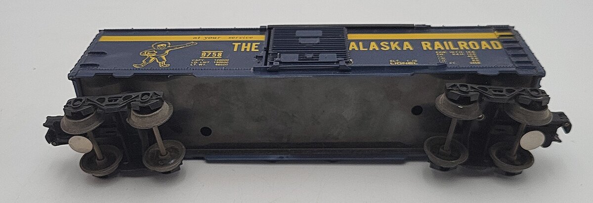 Lionel 6-9758 O Gauge Alaska Railroad Boxcar EX/Box