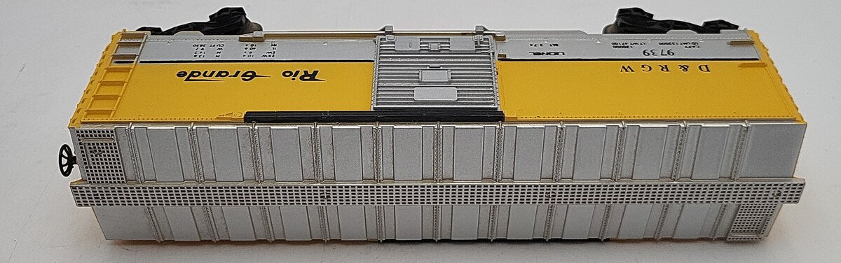 Lionel 6-9739 O Gauge Denver and Rio Grande Western Boxcar EX/Box