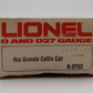 Lionel 6-9763 O Gauge Rio Grande Cattle Car #9763 EX/Box