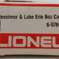 Lionel 6-9769 O Gauge Bessemer & Lake Erie Boxcar VG/Box