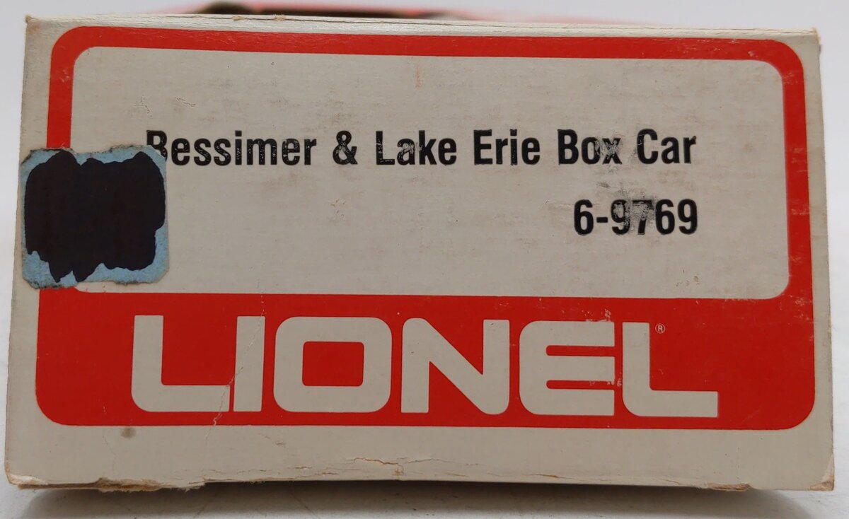 Lionel 6-9769 O Gauge Bessemer & Lake Erie Boxcar VG/Box