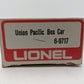 Lionel 6-9717 O Gauge Union Pacific Boxcar #9717 EX/Box