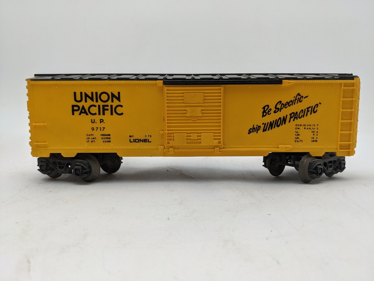 Lionel 6-9717 O Gauge Union Pacific Boxcar #9717 EX/Box