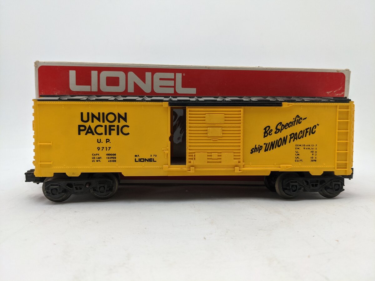 Lionel 6-9717 O Gauge Union Pacific Boxcar #9717 EX/Box