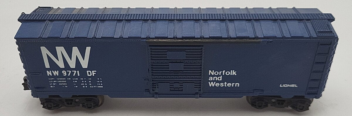Lionel 6-9771 O Gauge Norfolk and Western Boxcar EX/Box