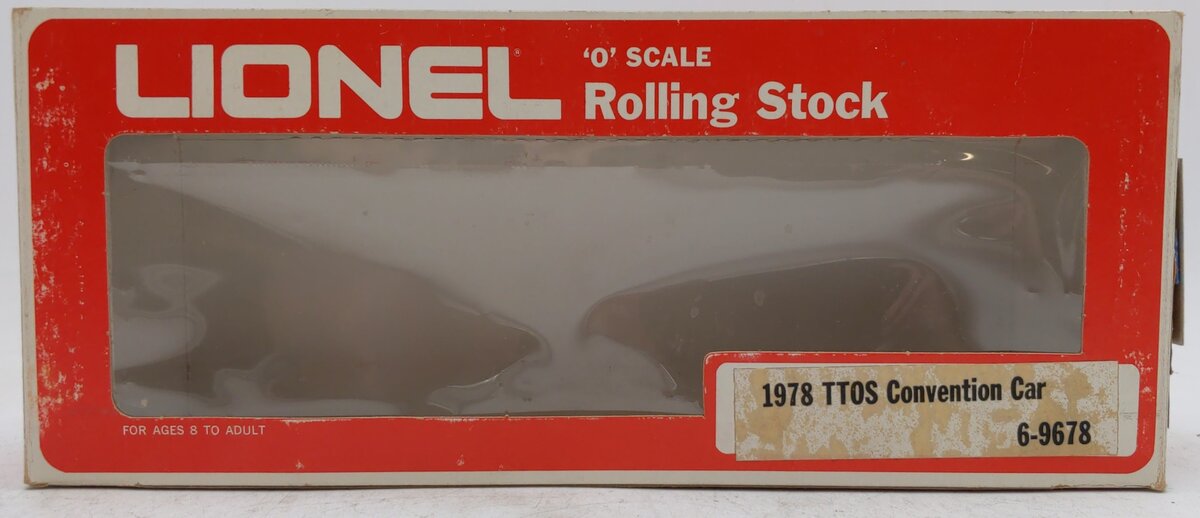 Lionel 6-9678 O Gauge TTOS 1978 Hollywood Hi-Cube Boxcar EX/Box