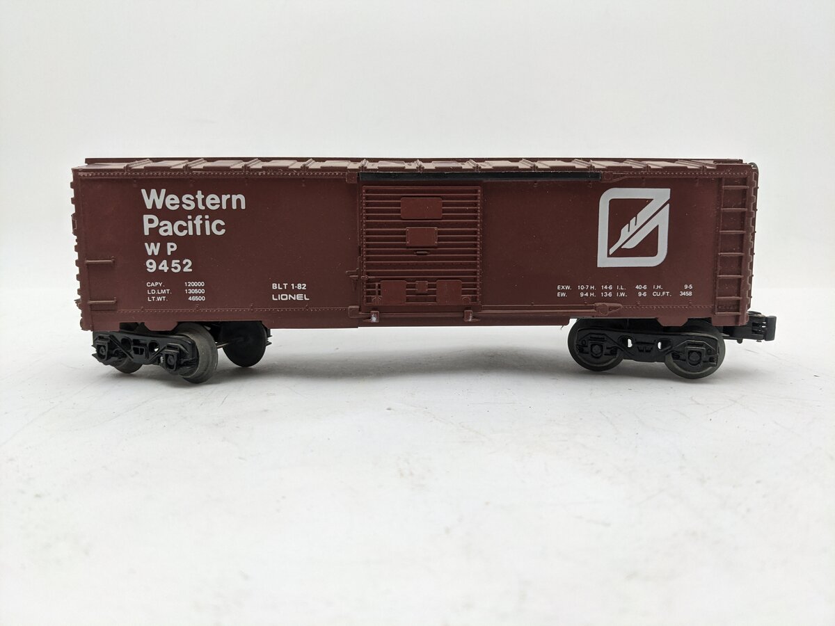 Lionel 6-9452 O Gauge Western Pacific Boxcar #9452 EX/Box