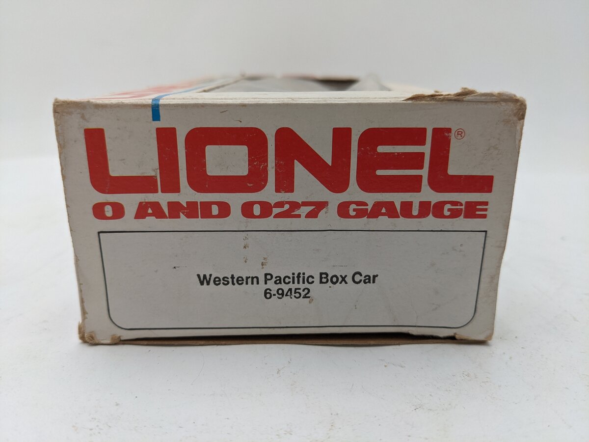 Lionel 6-9452 O Gauge Western Pacific Boxcar #9452 EX/Box
