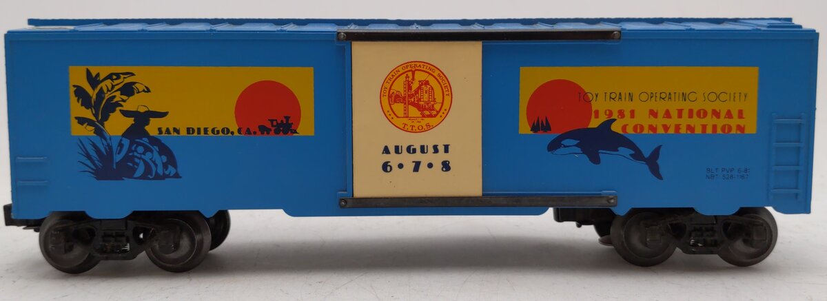 KMT 1981 TTOS National Convention San Diego Boxcar VG