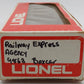 Lionel 6-9863 O Gauge REA Reefer Car #9863 EX