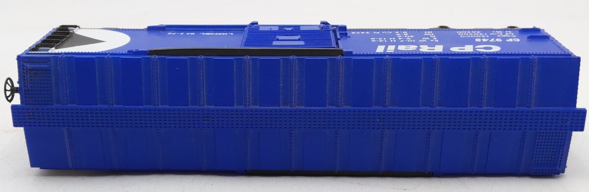 Lionel 6-9748 O Gauge CP Rail Blue Boxcar #9748 EX/Box