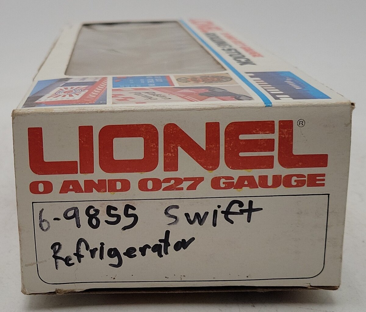 Lionel 6-9855 O Gauge Swift Billboard Reefer Car EX