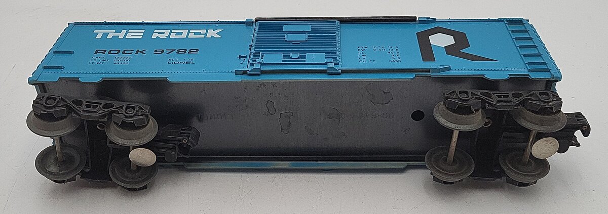 Lionel 6-9782 O Gauge The Rock Boxcar VG/Box